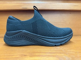 Dansko Pep Black Knit patterned material