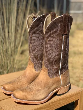 Best Non Metallic Work Boots PATTON'S ANDERSON BEAN EXCLUSIVE "THE THOMAS" DISTRESSED AMERICAN BISON BOOTS