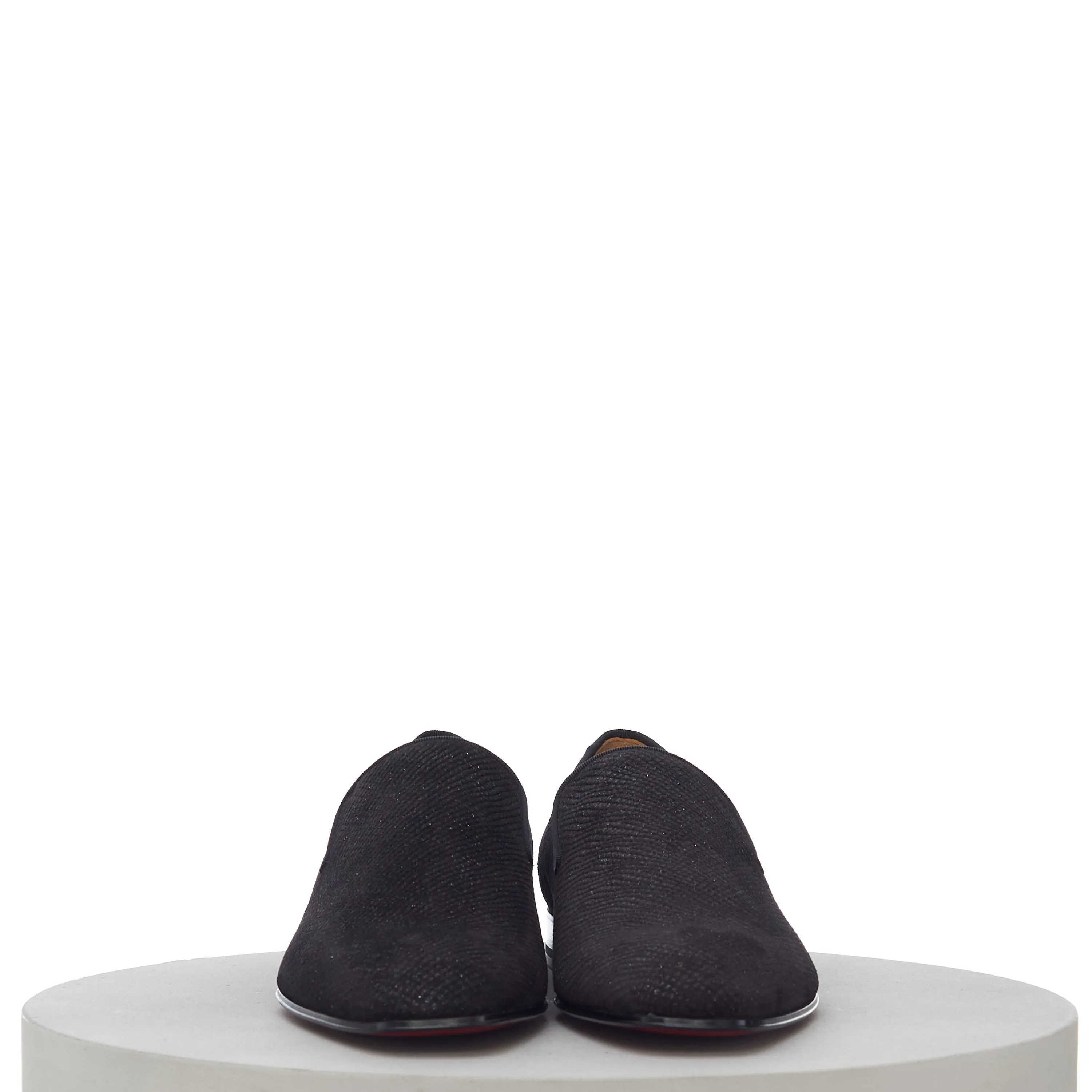 Dandelion Loafer In Black Crosta Leather Shoes Midi Dress