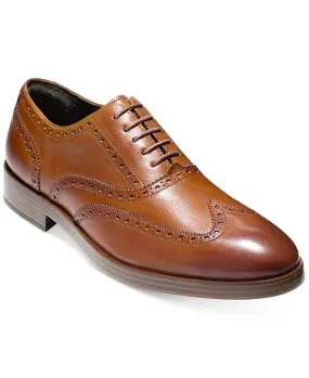 Men's Henry Grand Short Wing-Tip Oxfords Dress Shoes For Florsheim