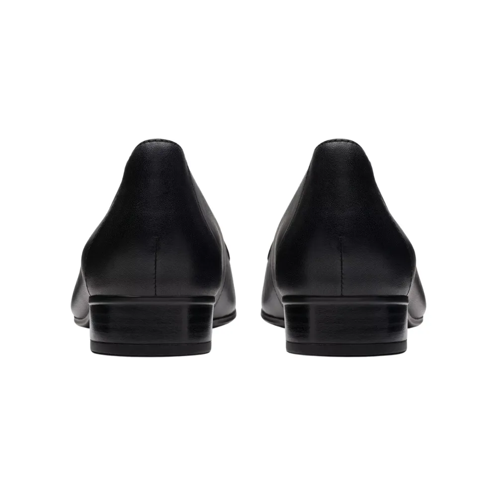 Clarks Krystine Lily Black Leather Loafer (Women's) Kurt Geiger Loafers