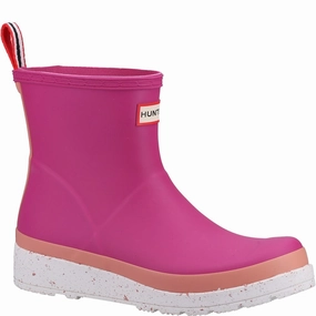 Trendy Look Seasonal Protection Hunter Play Short Speckle Wellington Boots