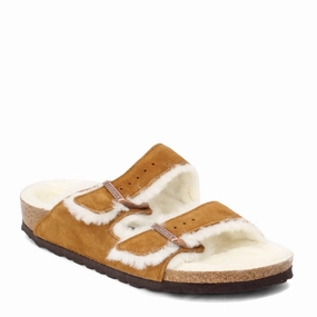 Women's Birkenstock, Arizona Shearling Lined Sandal - Narrow Fit Active sandals