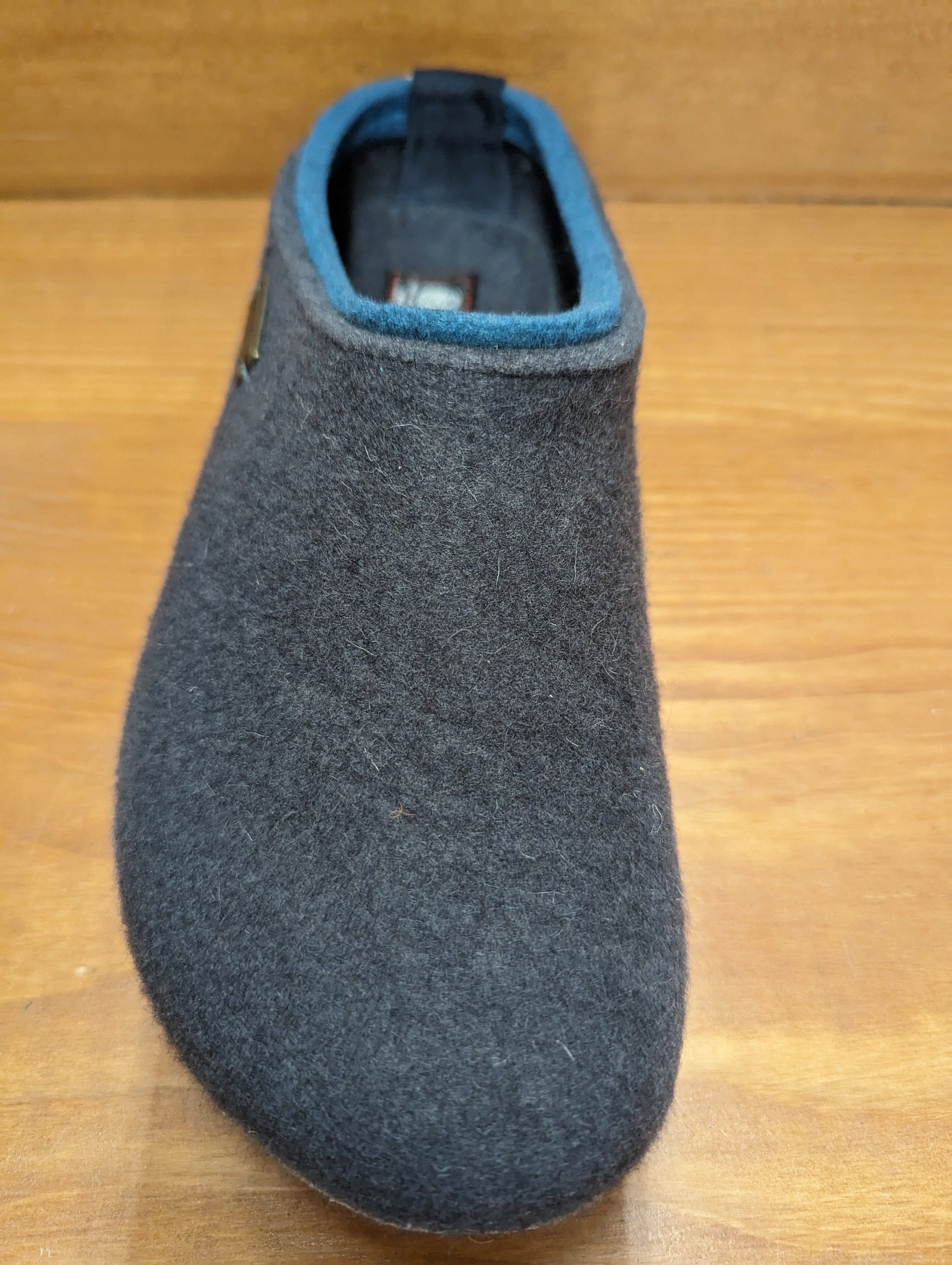 Haflinger Kris Asphalt 711056-58H Toe Cap