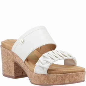 Toe Cap Dress Shoes Hush Puppies Poppy Ruched Slide