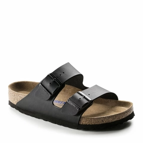 Men's Birkenstock, Arizona Soft Footbed Birko Flor Sandal - Regular Fit Minimal Lifestyle Slides