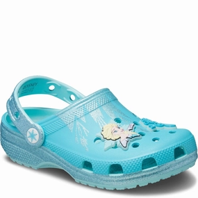 Open Toe Shoes Crocs Frozen Elsa Junior Clog