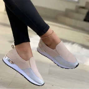Most Comfortable Flat Shoes Allwanna  New Women Sneaker Slip On Flat Casual Shoes Platform Sport Women's Shoes Outdoor Runing Ladies Vulcanized Shoes Zapatillas Mujer