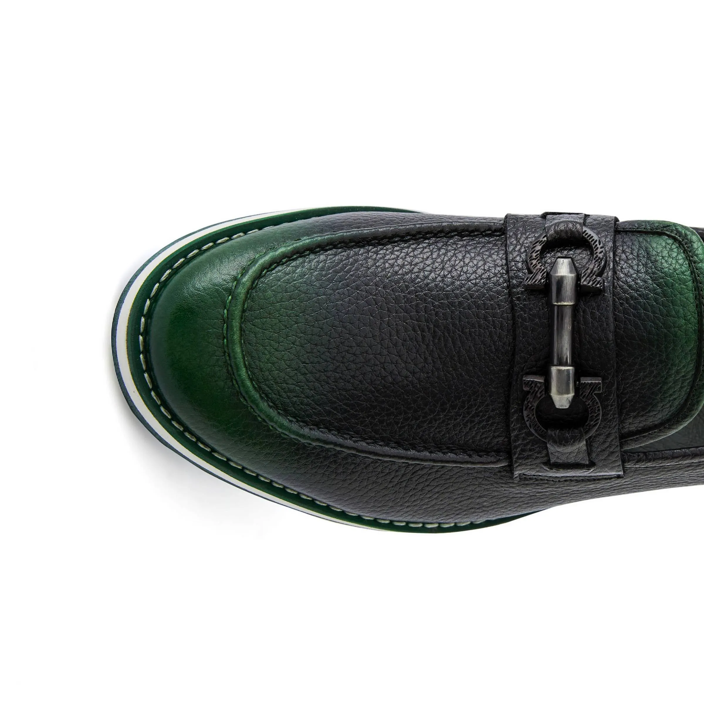 Men's Calf Leather Handmade Moccasin M7035 Prom Shoes For Dress