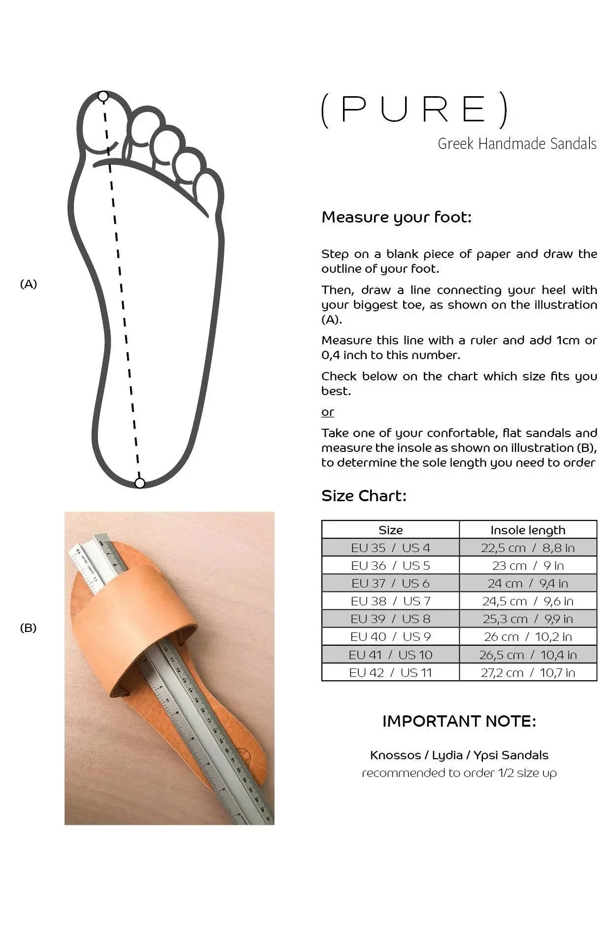 Flat Summer Work Shoes KASSOS Handmade Greek Sandals