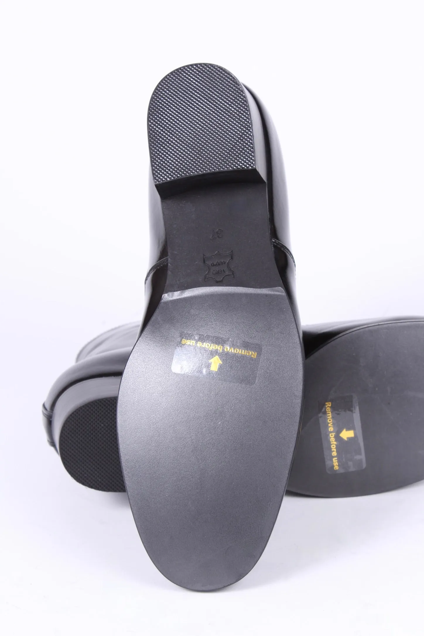 Adidas Shoes Fur 10s / 20s  style everyday leather boot  - Black - Britta