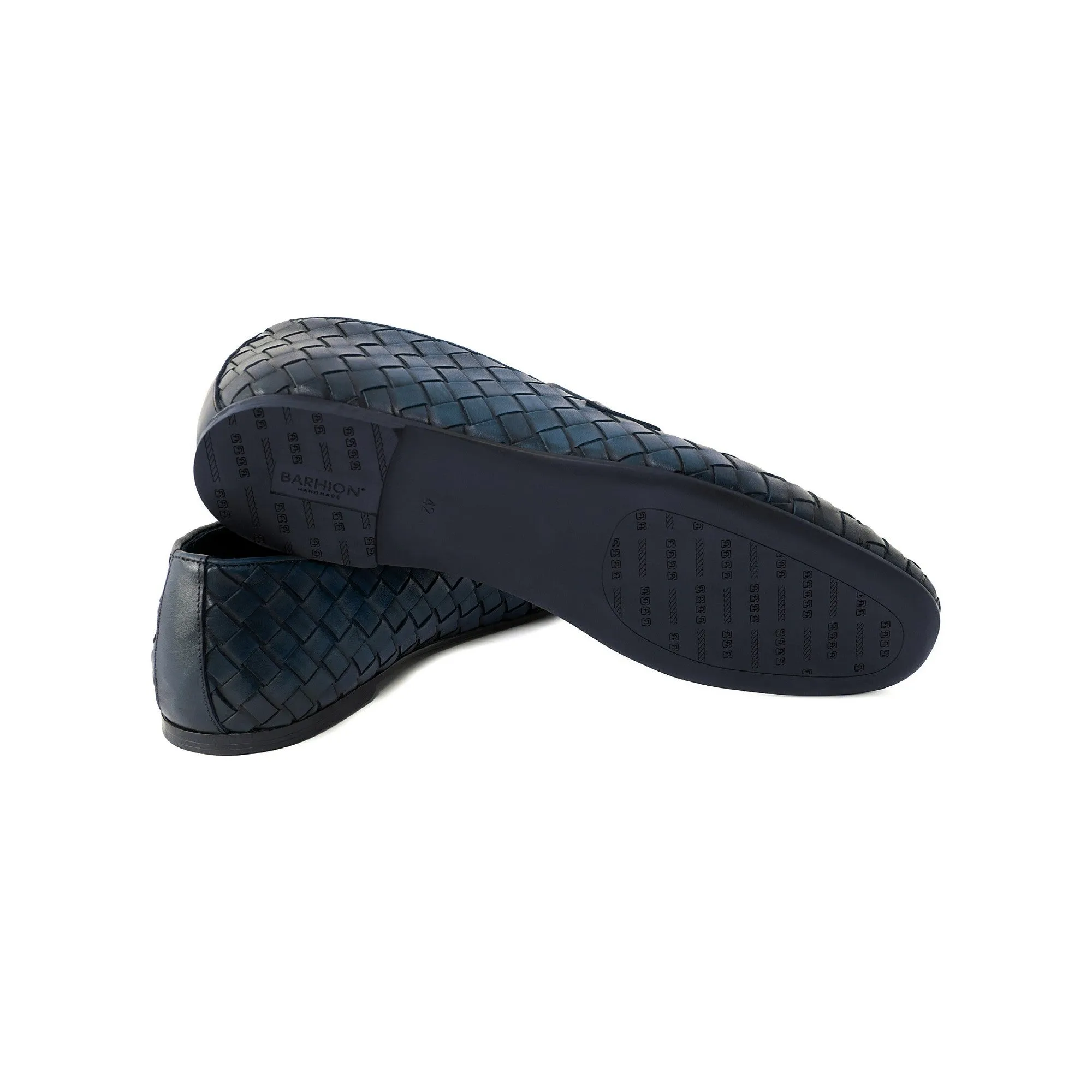 Wedding Shoes For Lace Dress Men's Calf Leather Handcrafted Moccasin M7013