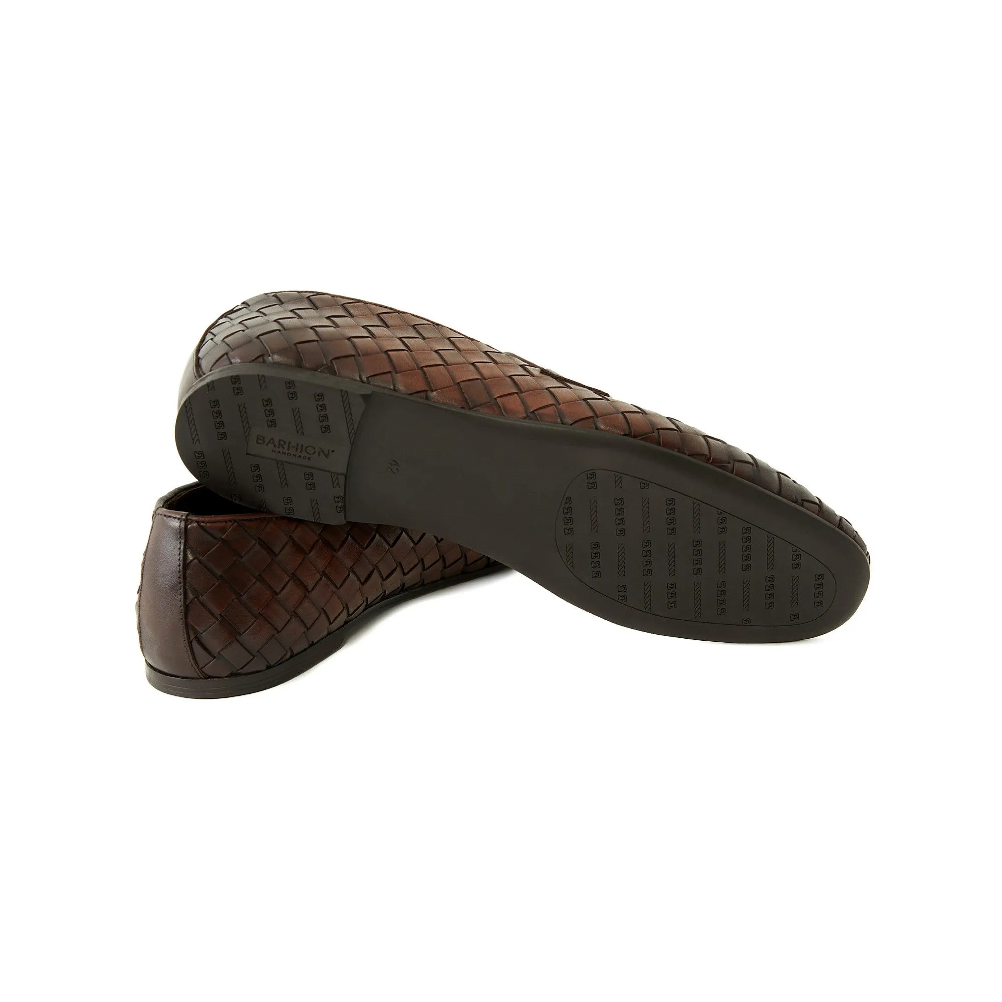 Soft Sole Dress Shoes Men's Calf Leather Handcrafted Moccasin M7013