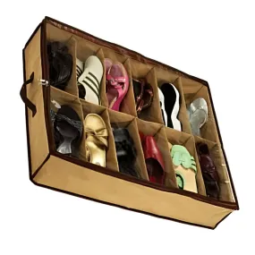 12 Storage Under Bed Closet Shoes Organizer Asics Shoes Gel