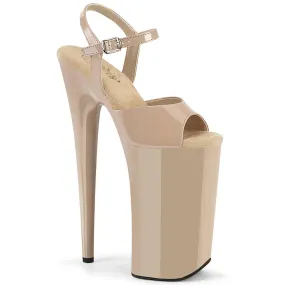 BEYOND-009 Pleaser Nude Sexy Platform Shoes (Pole Dancing Heels) Cross Training Shoes Asics