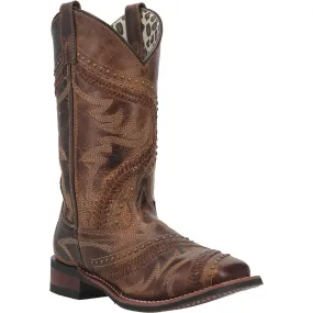 Egirl Boots Laredo Womens Charli Cowboy Boots Leather Tan
