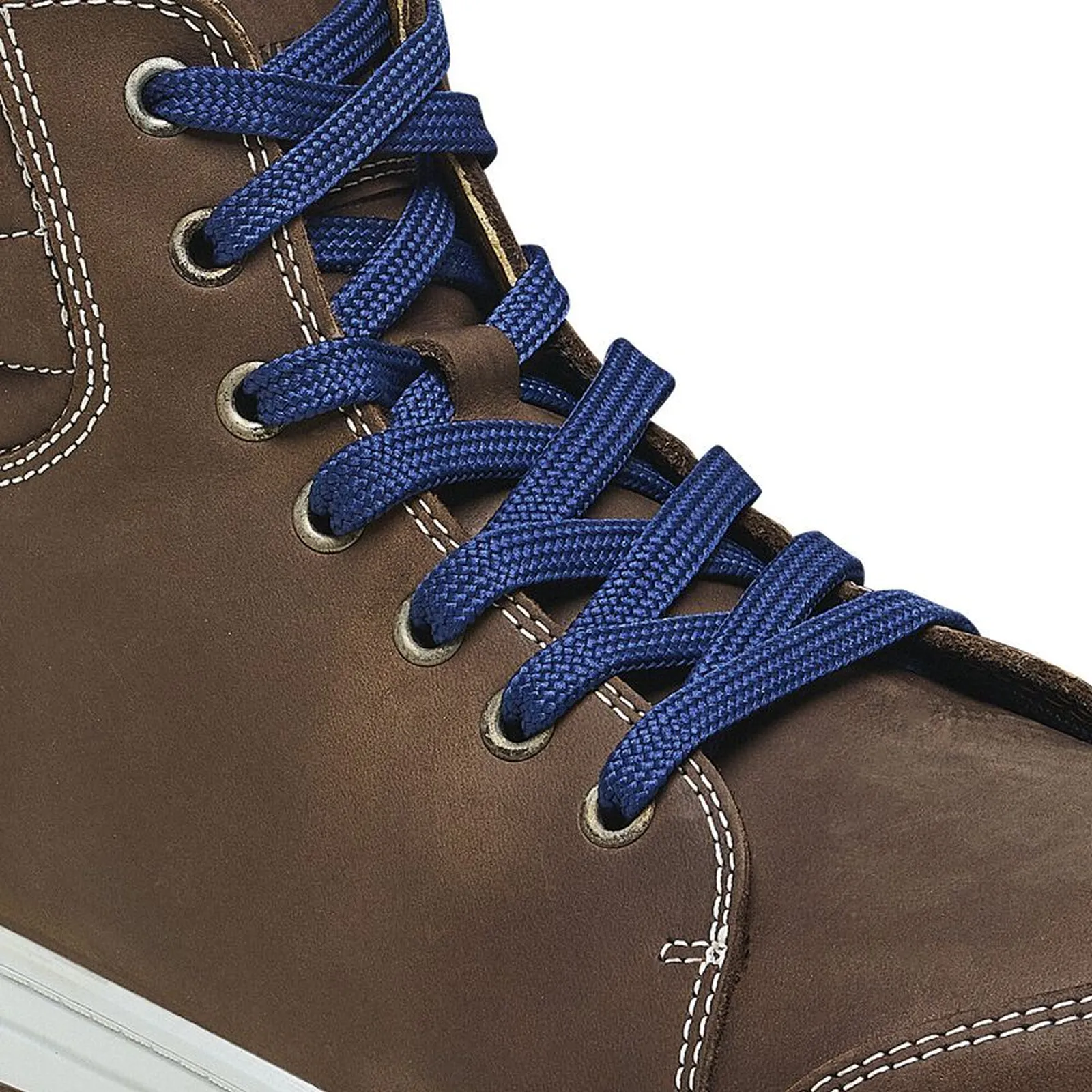 Birkenstock QS700 High Top Steel Toe Safety Shoe (Men) - Brown Nubuck Water Resistant Work Boots