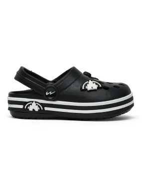 Goth Sandals GC-9001K Black Kid's Clogs