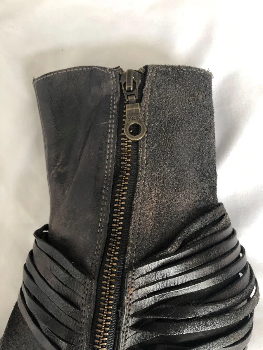 Adidas Water Shoe Bed Stu Rea Size 5.5 - 6 Brown Leather O-ring Bootie