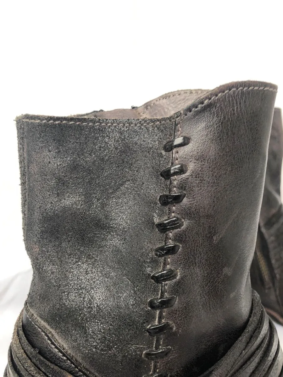 Adidas Unisex-child Goletto Viii Firm Ground Soccer Shoe Bed Stu Rea Size 5.5 - 6 Brown Leather O-ring Bootie