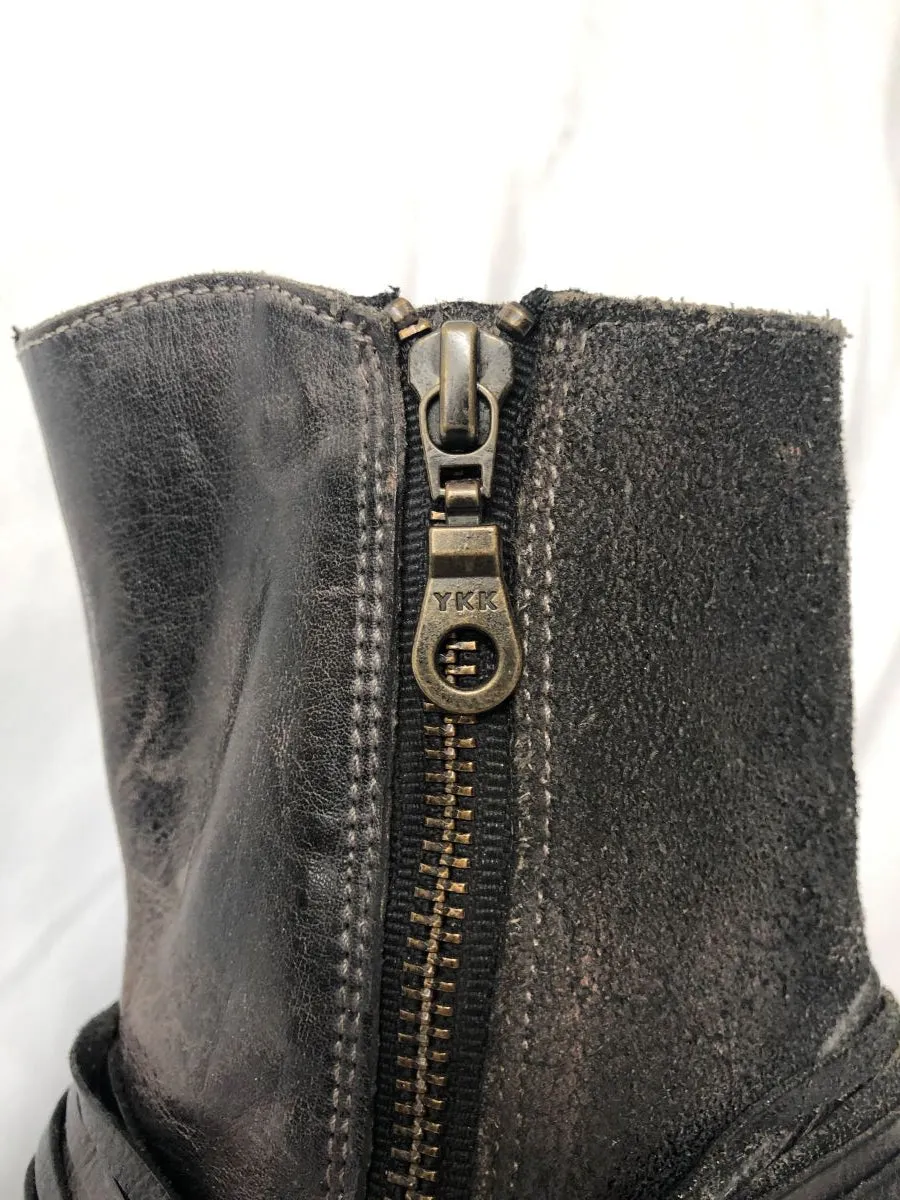 Bed Stu Rea Size 5.5 - 6 Brown Leather O-ring Bootie Adidas 3st.004 Shoes