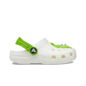 Block Heeled Sandals Crocs Toddler Classic Glow-In-The-Dark Alien Clog - Multi