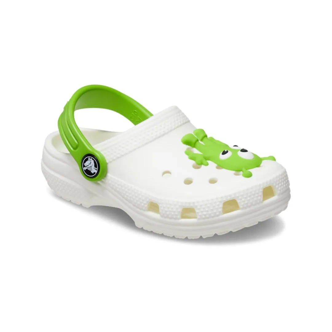 Crocs Toddler Classic Glow-In-The-Dark Alien Clog - Multi Heeled Sandals