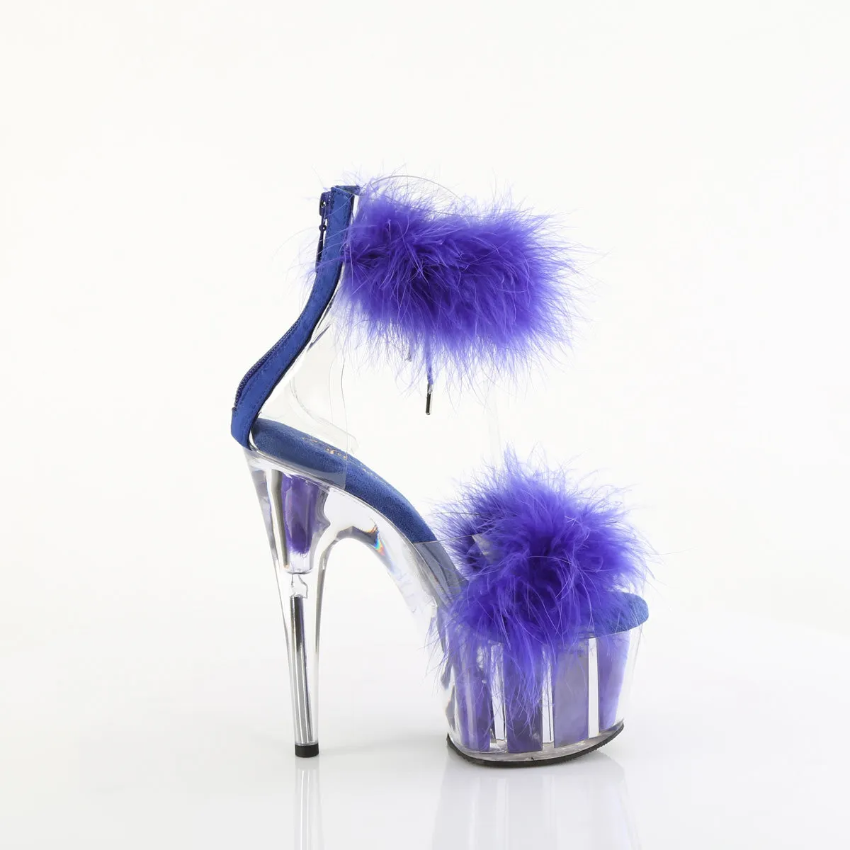 ADORE-724F Pleaser Clear/Royal Blue Sexy Platform Shoes (Pole Dancing Heels) Foot Locker Asics Shoes