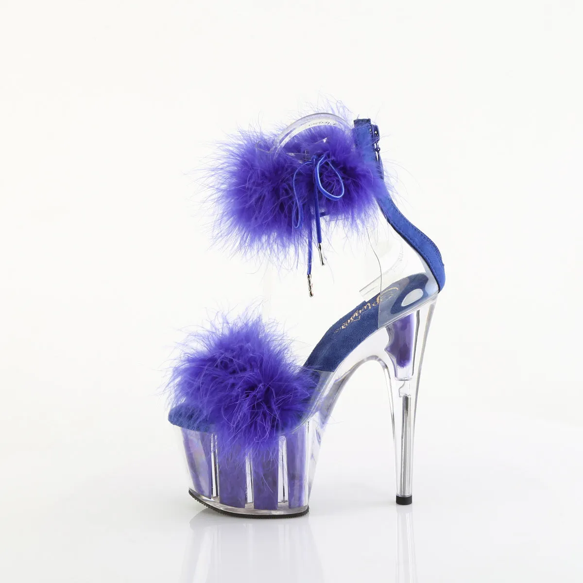 ADORE-724F Pleaser Clear/Royal Blue Sexy Platform Shoes (Pole Dancing Heels) Asics Volleyball Shoes Reviews