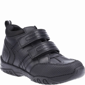 slim fit Hush Puppies Jezza Junior School Boots