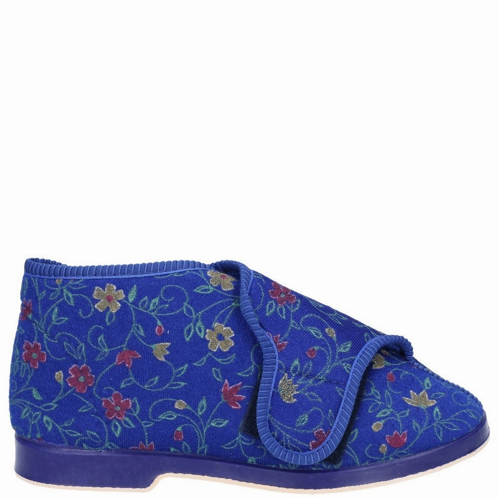 Foot Support Anti Slip Treatment GBS Bella Ladies Wide Fit Slipper