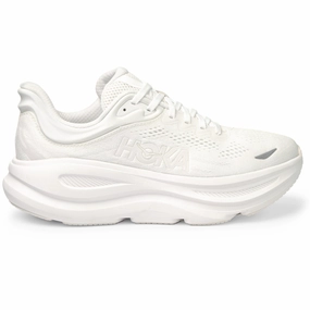 low - cut running shoes short - distance use Hoka Women's Bondi 9 - White / White