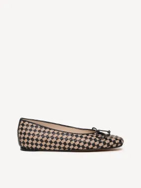 The Danza Woven Pointed Shoes Flats