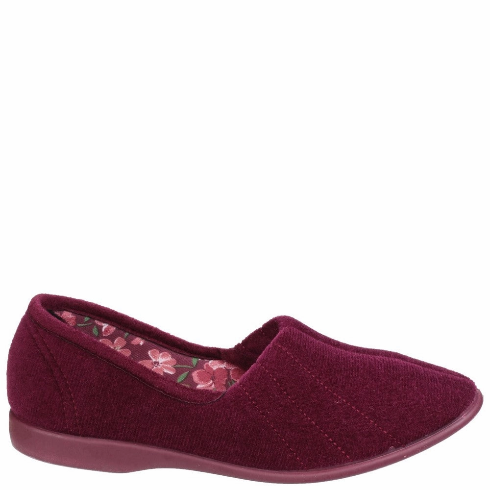 GBS Audrey Ladies Slipper Smart Features Zipper Closure