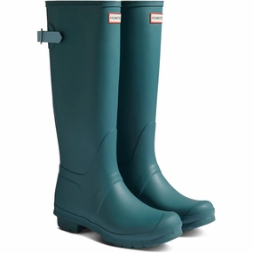 Hunter Original Tall Back Adjustable Wellington Boots Outdoor Boots