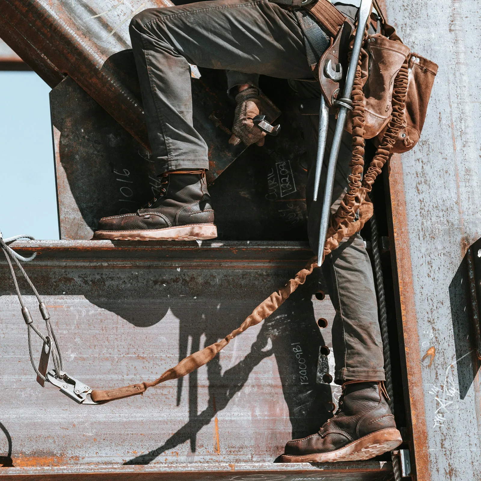 Pull On Work Boots Vs Lace Up Thorogood 1957 Series 8" Moc Toe Waterproof Steel Toe Work Boot (Men) - Brown