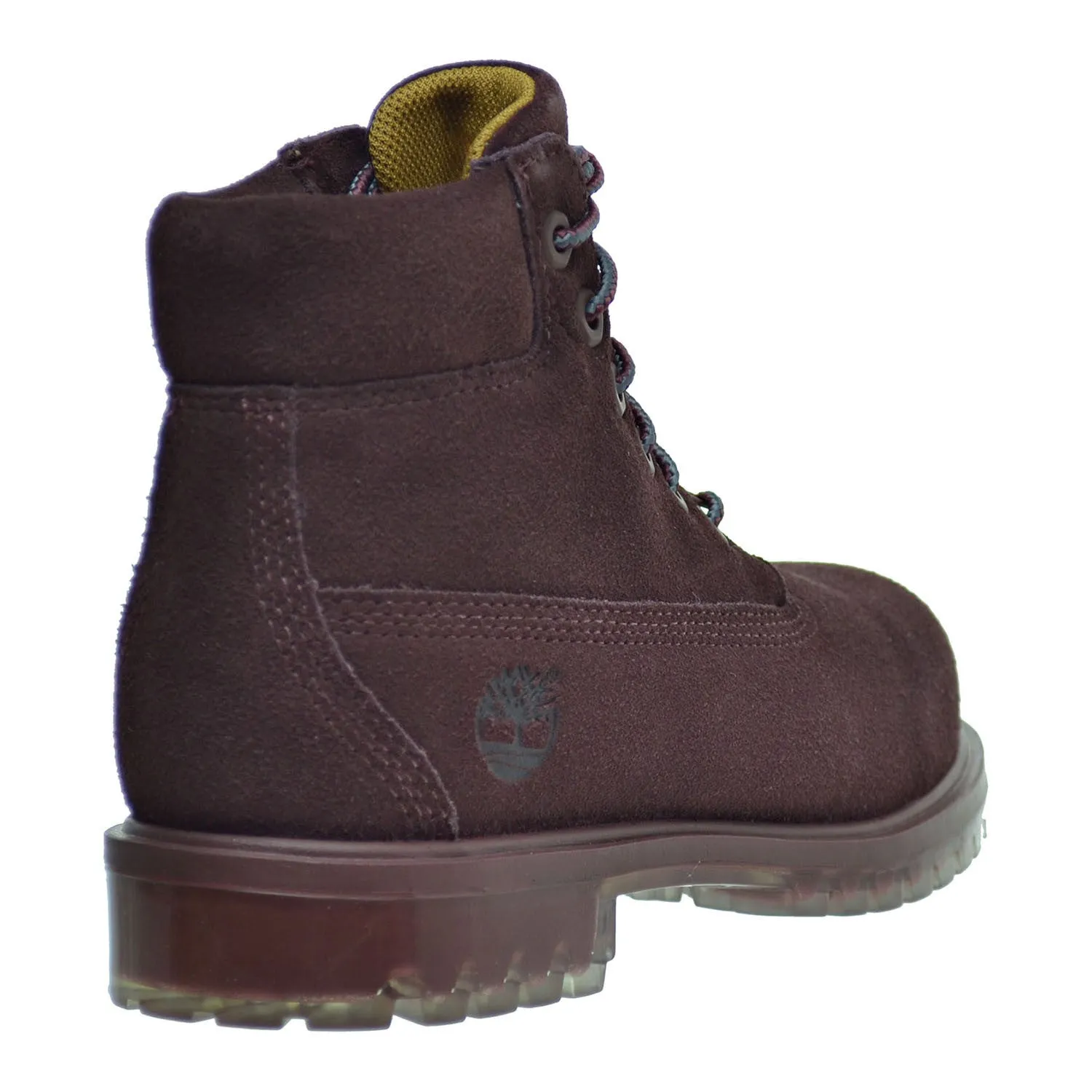 Waterproof Hiking Boot Liners Timberland 6 Inch TPU Outsole Waterproof Suede Premium Little Kids Boots Red