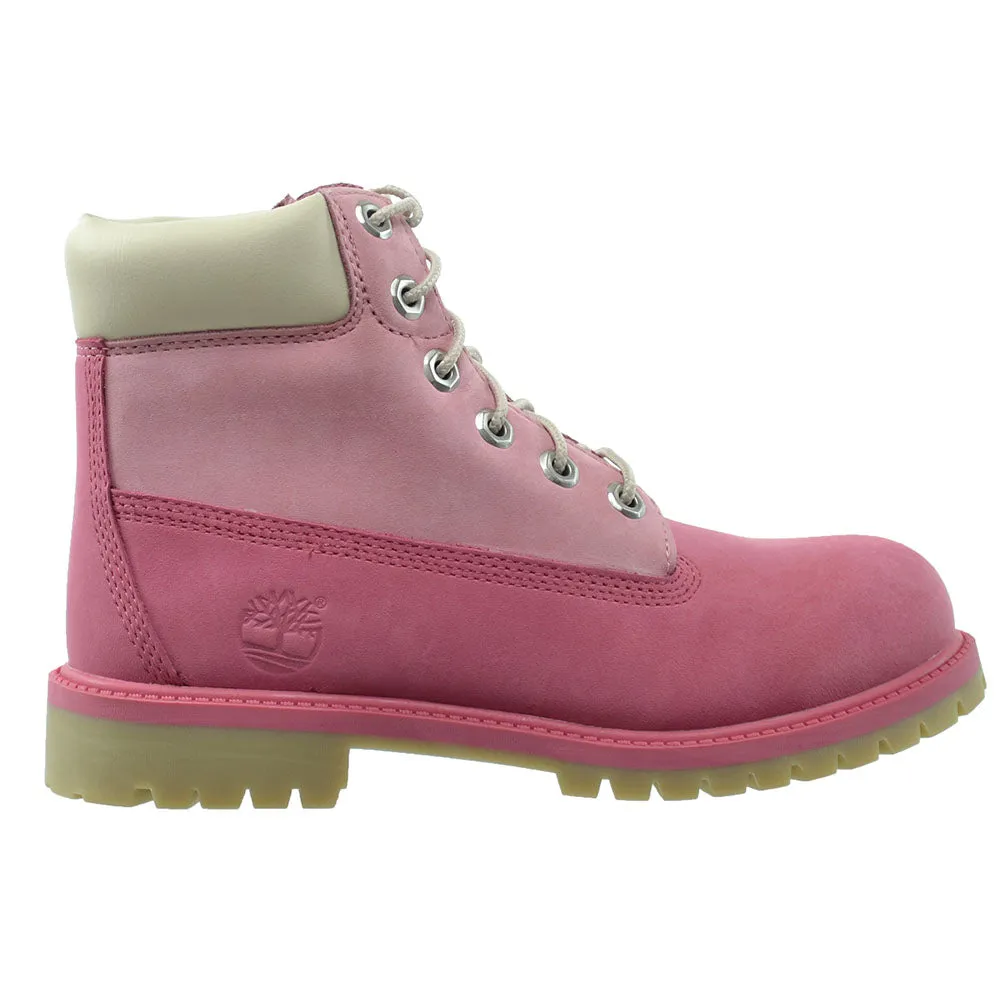 Timberland 6Inch Classic Big Kids Boots Pink Modern Hiking Boots