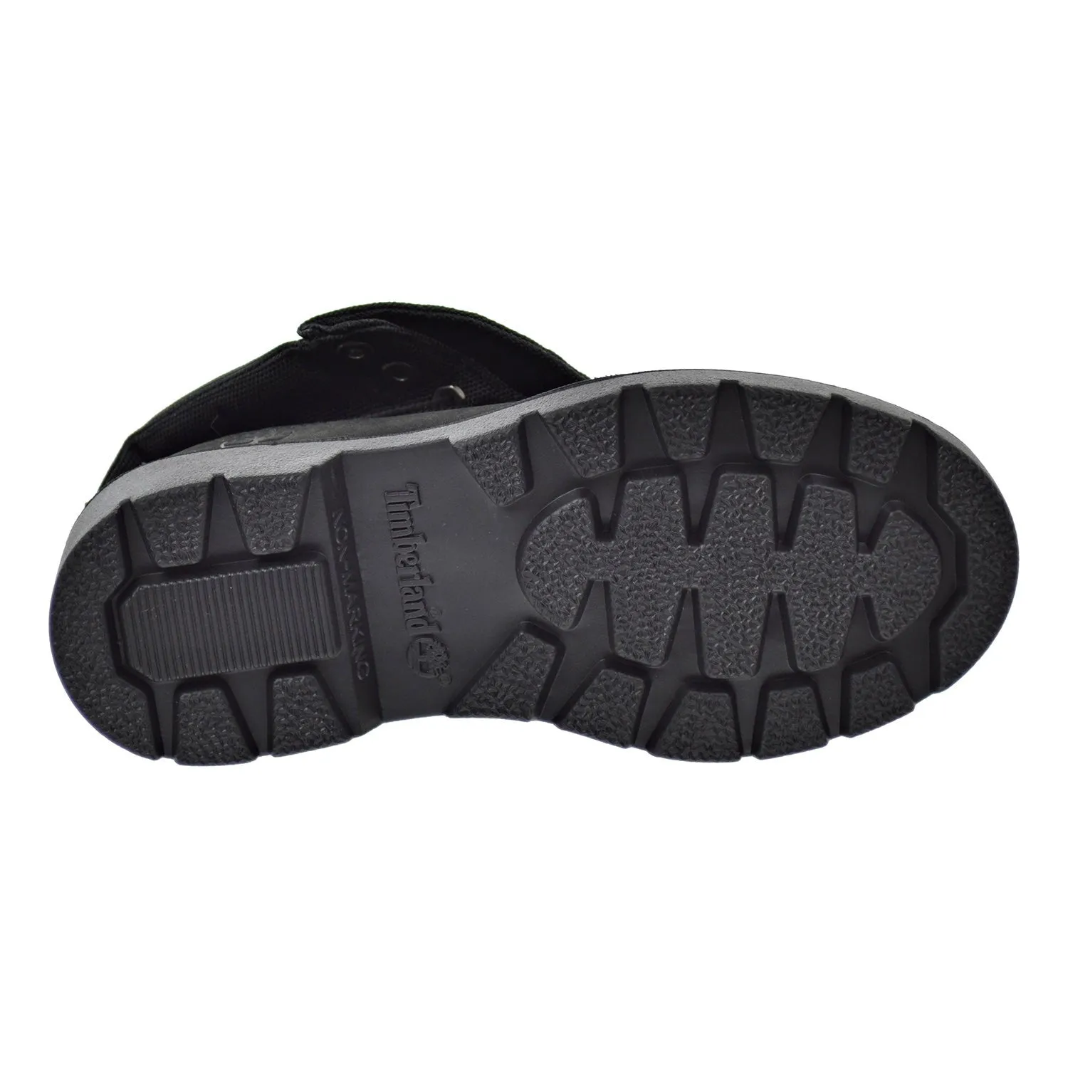 Timberland Roll Top Little Kid's Boots Black Clearance Hiking Boots