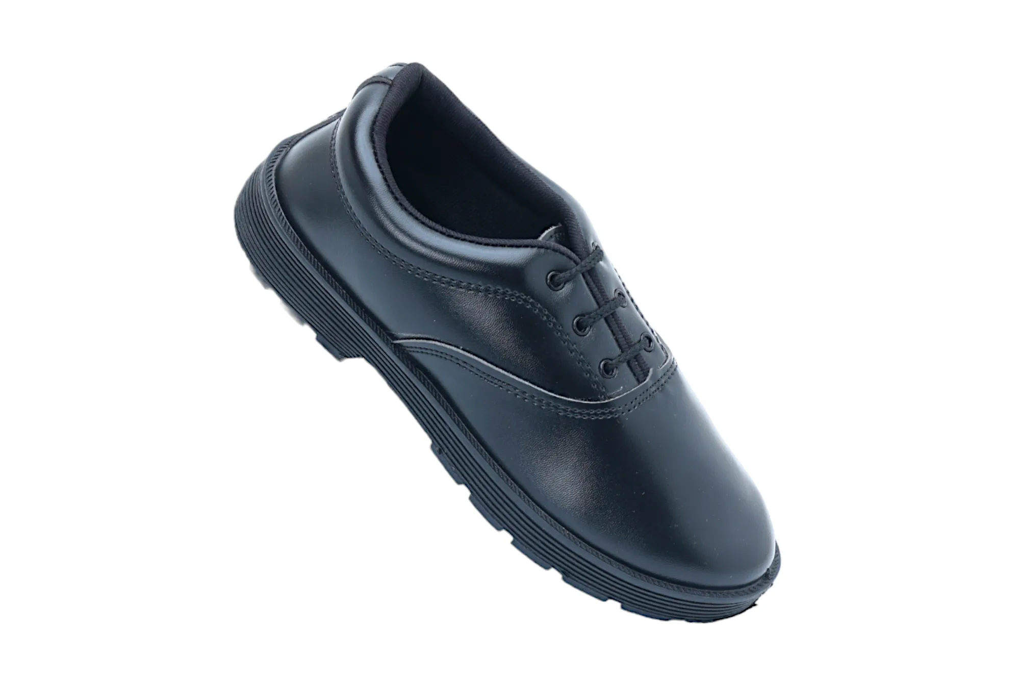 School Shoe Boys (Black 11  Yrs) 59905 Slouch Ankle Boots