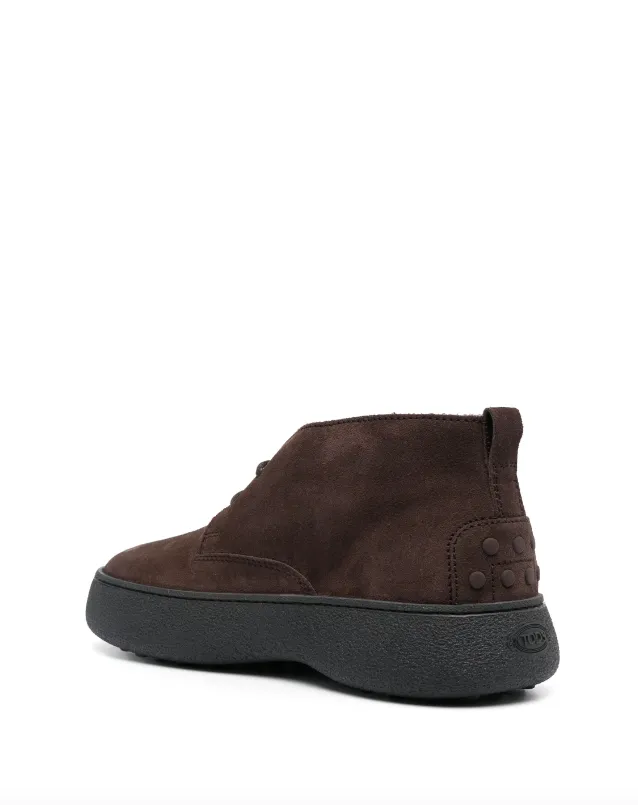 Tod's Desert suede boots Over The Knee Suede Boots Flat