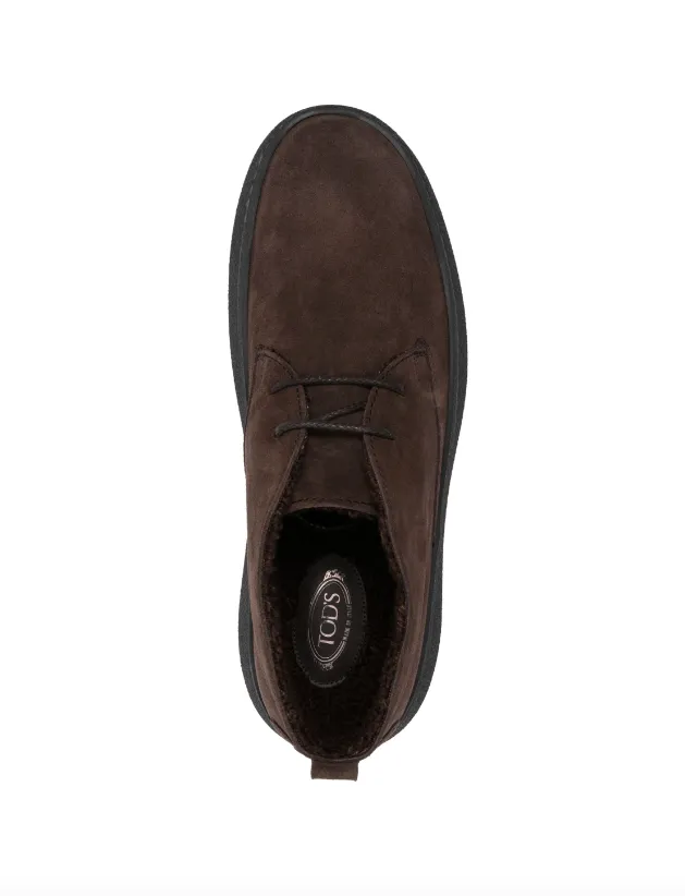 Extra Extra Wide Work Boots Tod's Desert suede boots