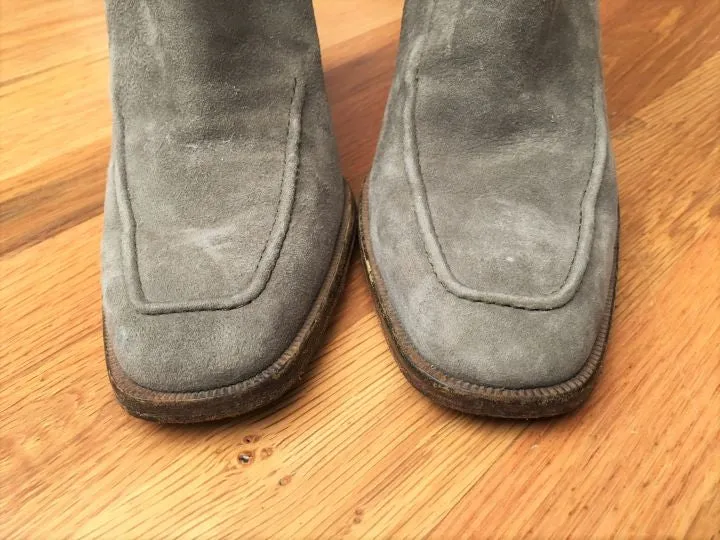 Adidas Shoes Discount TOD'S Size 6.5 Olive Gray Suede Boots - $695 RETAIL