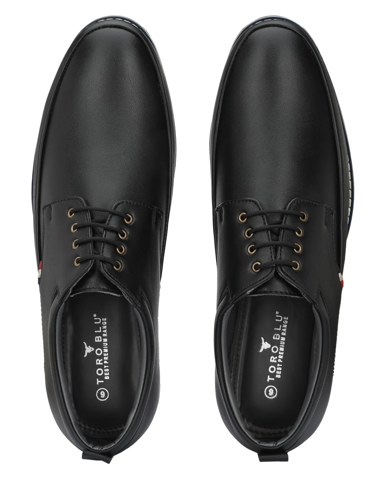 Sequin Dress And Shoes Toro Blu Men's Lace Up Dress Office Formal Shoes