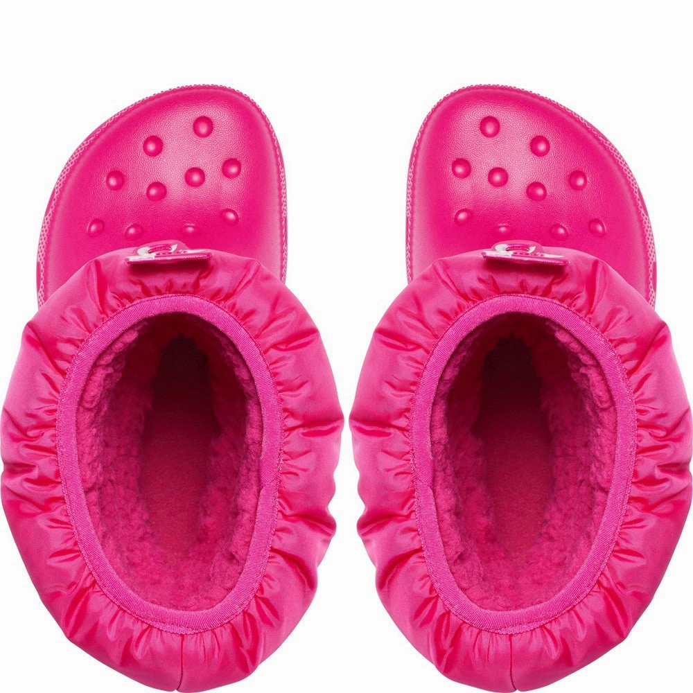 Crocs Kids Classic Neo Puff Boot soft fit