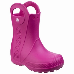 Fashion Comfort Crocs Kids Handle It Rain Boot