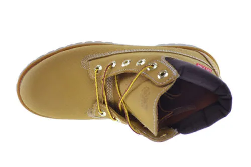 Timberland Big Kids 6 Inch Premium Weather Proof Boot Wheat/Nubuck Hiking Sneaker Boots