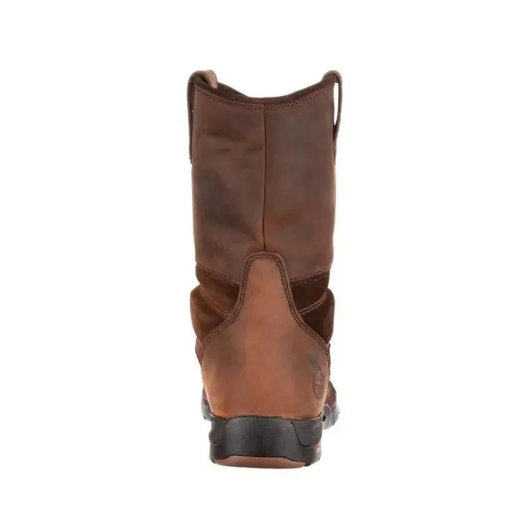 GEORGIA MENS WATERPROOF WELLINGTON WORK BOOT G4403 Longhaul Work Boots