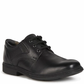 Synthetic Upper Geox Jr Federico Junior School Shoes