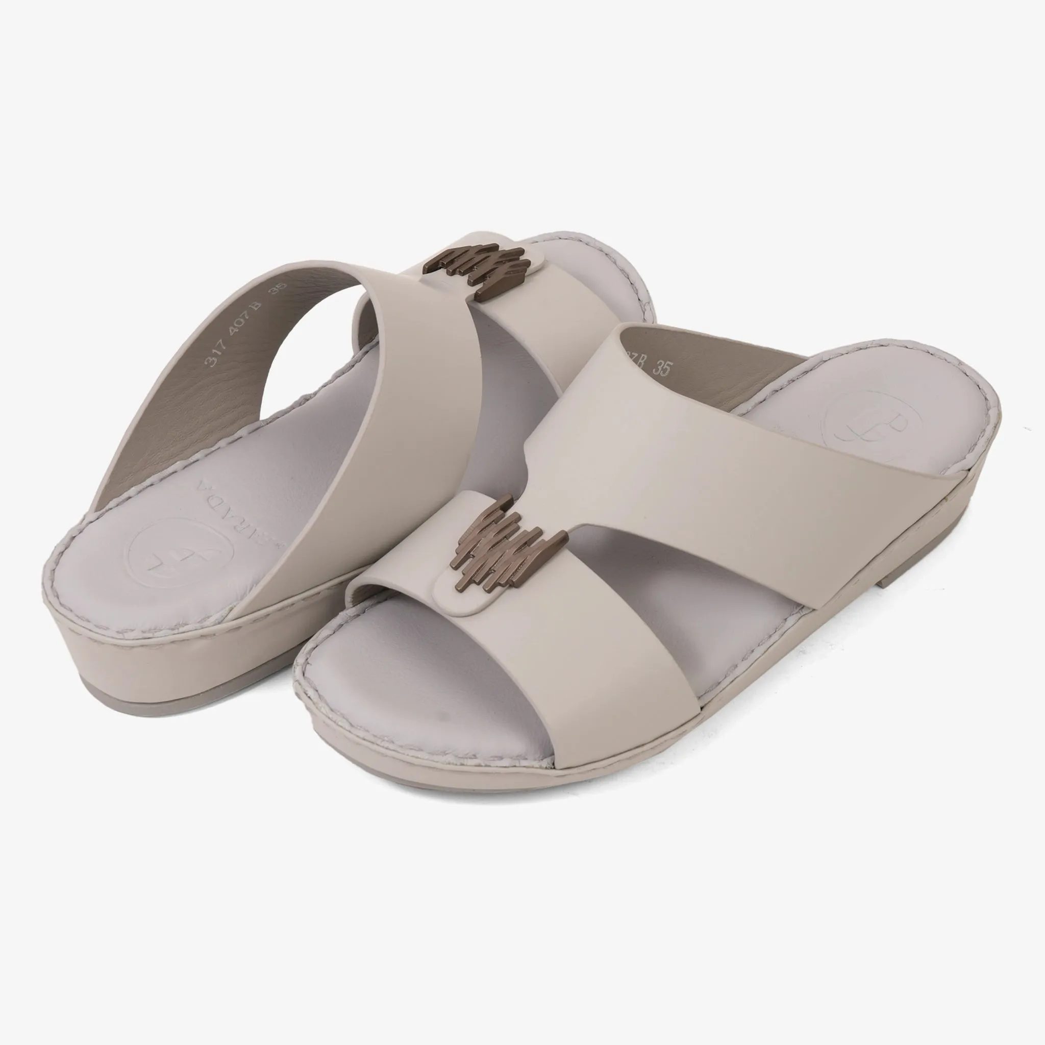 Best Sandals With Arch Support FARADA KIDS UNIQUE TEXTURED ACCENT SANDALS LIGHT GREY